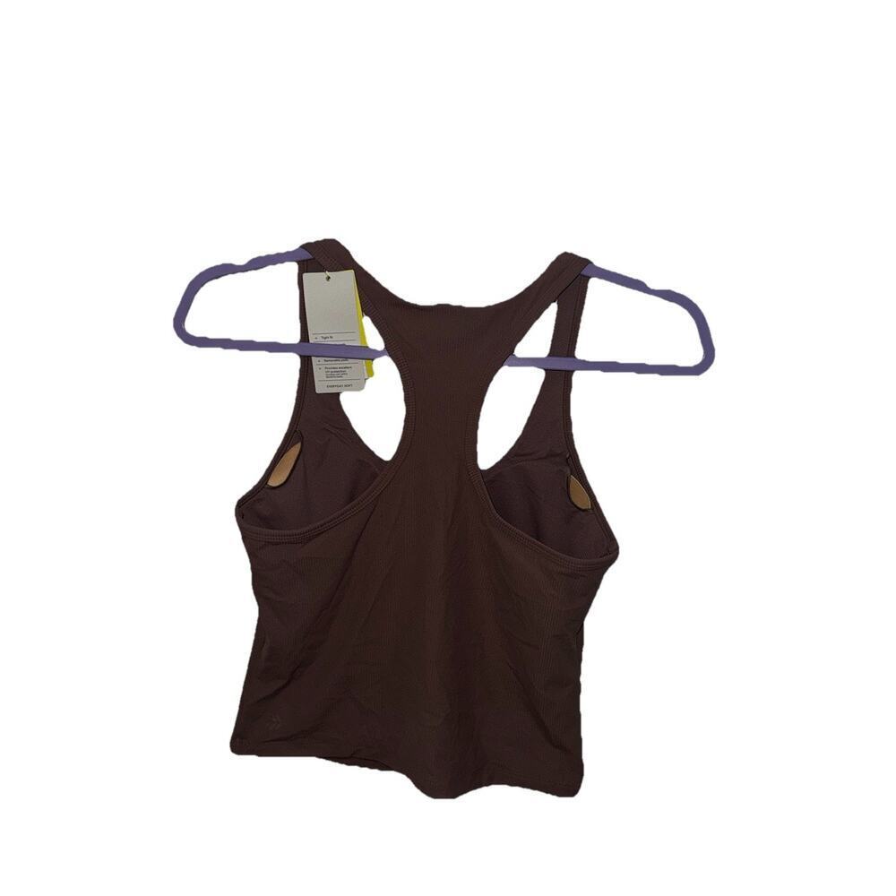 All in Motion Women's Brown Racerback Active Tank Top Size XS New
